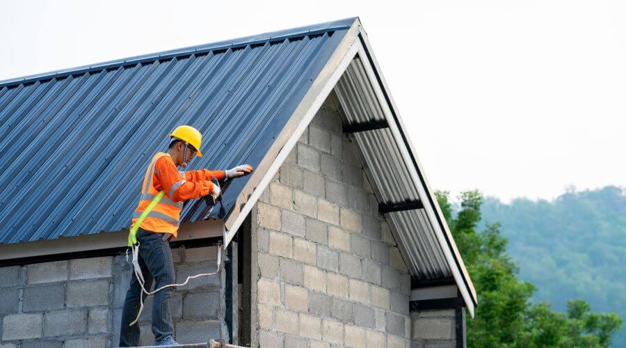 Professional gutter cleaning in Delbarton, WV